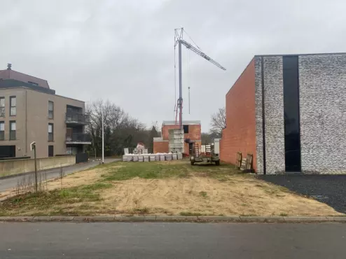 Bouwgrond Astridlaan Heusden-Zolder, halfopen bebouwing