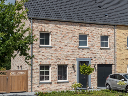 Nieuwbouwwoning, Oude Mechelbaan Langdorp, halfopen bebouwing