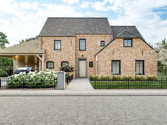 Nieuwbouwwoning, Scherpenheuvel-Zichem, open bebouwing, scholekster